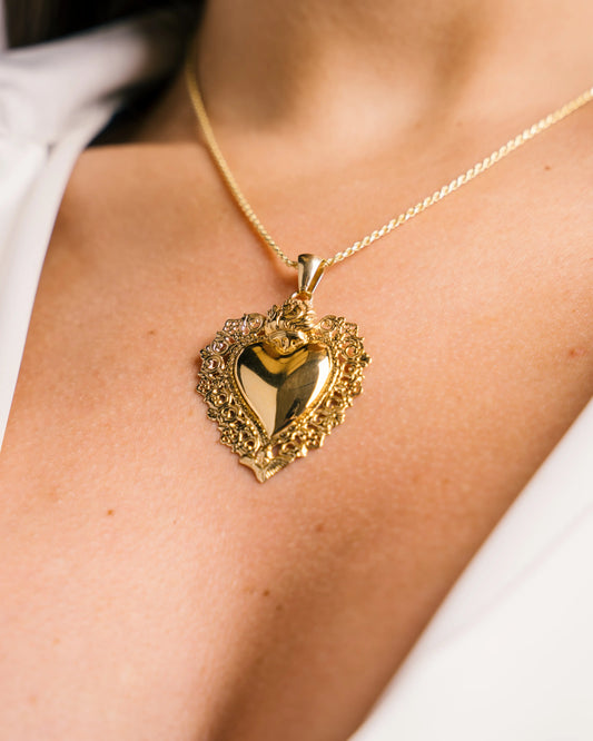 Collana Sacré Coeur Argento 925