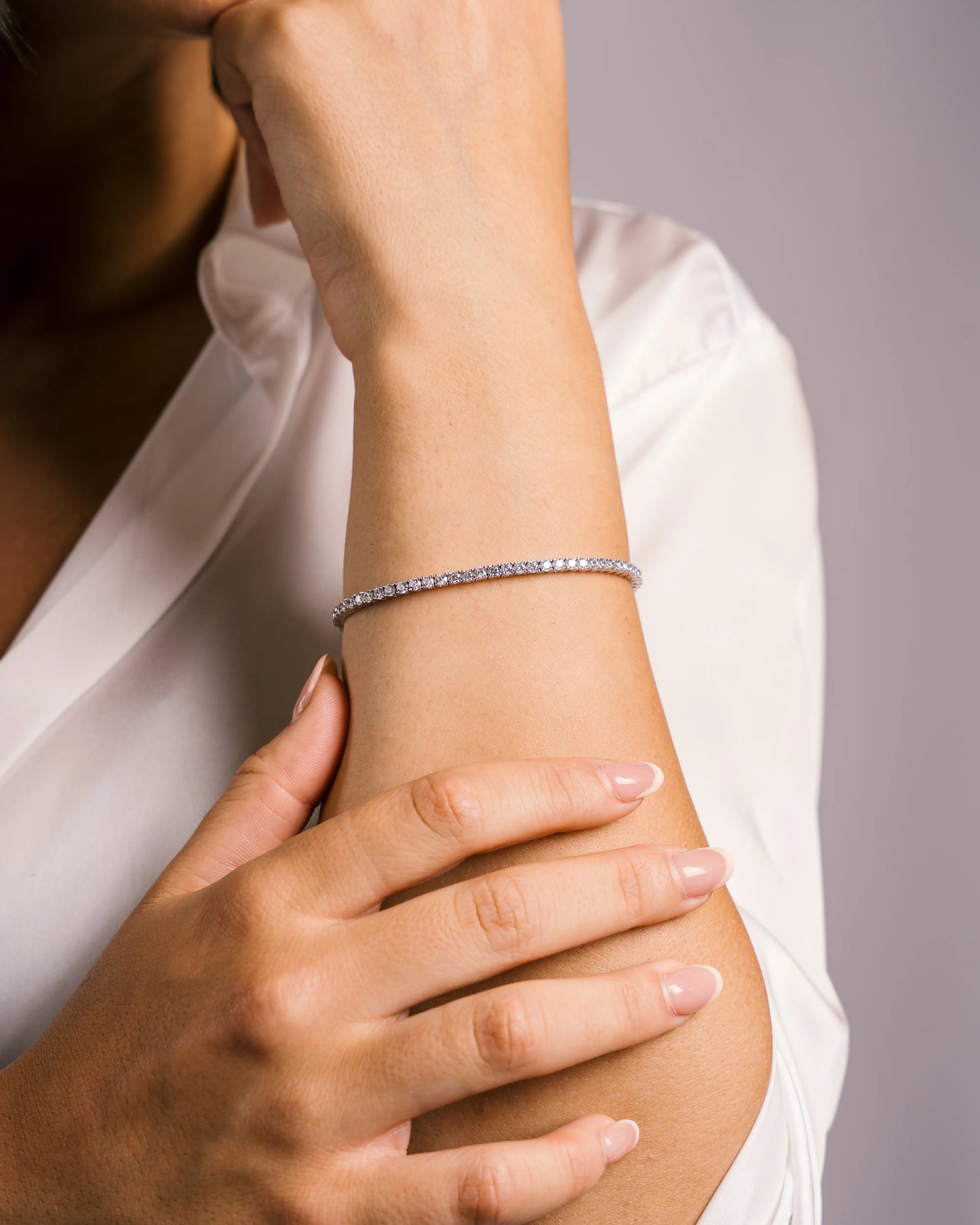 Bracciale Tennis Sophie Argento 925