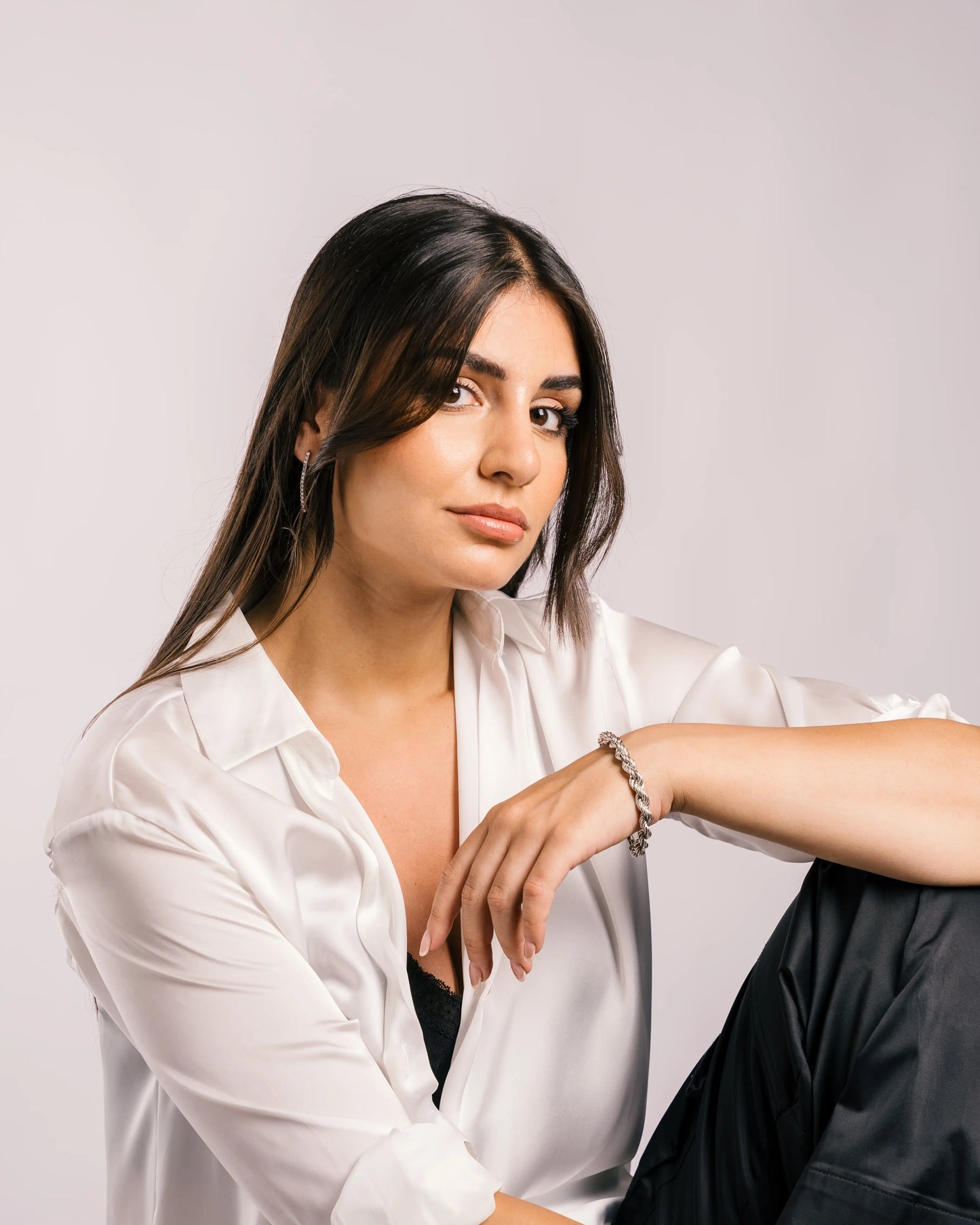 Bracciale Intrecciato Lady Argento 925