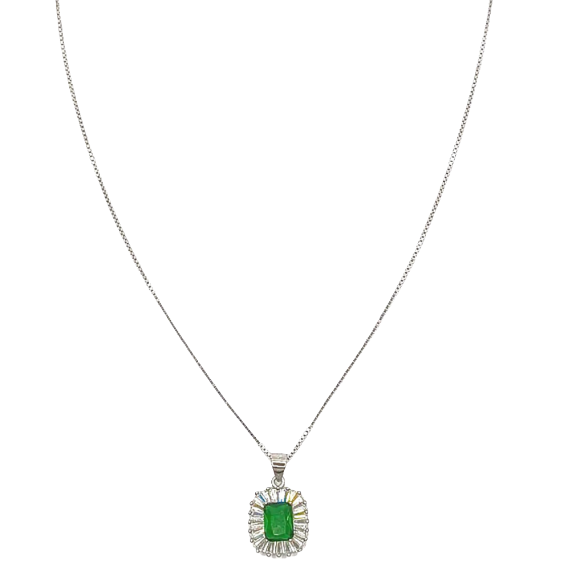 Collana Luxury Smerald Argento 925