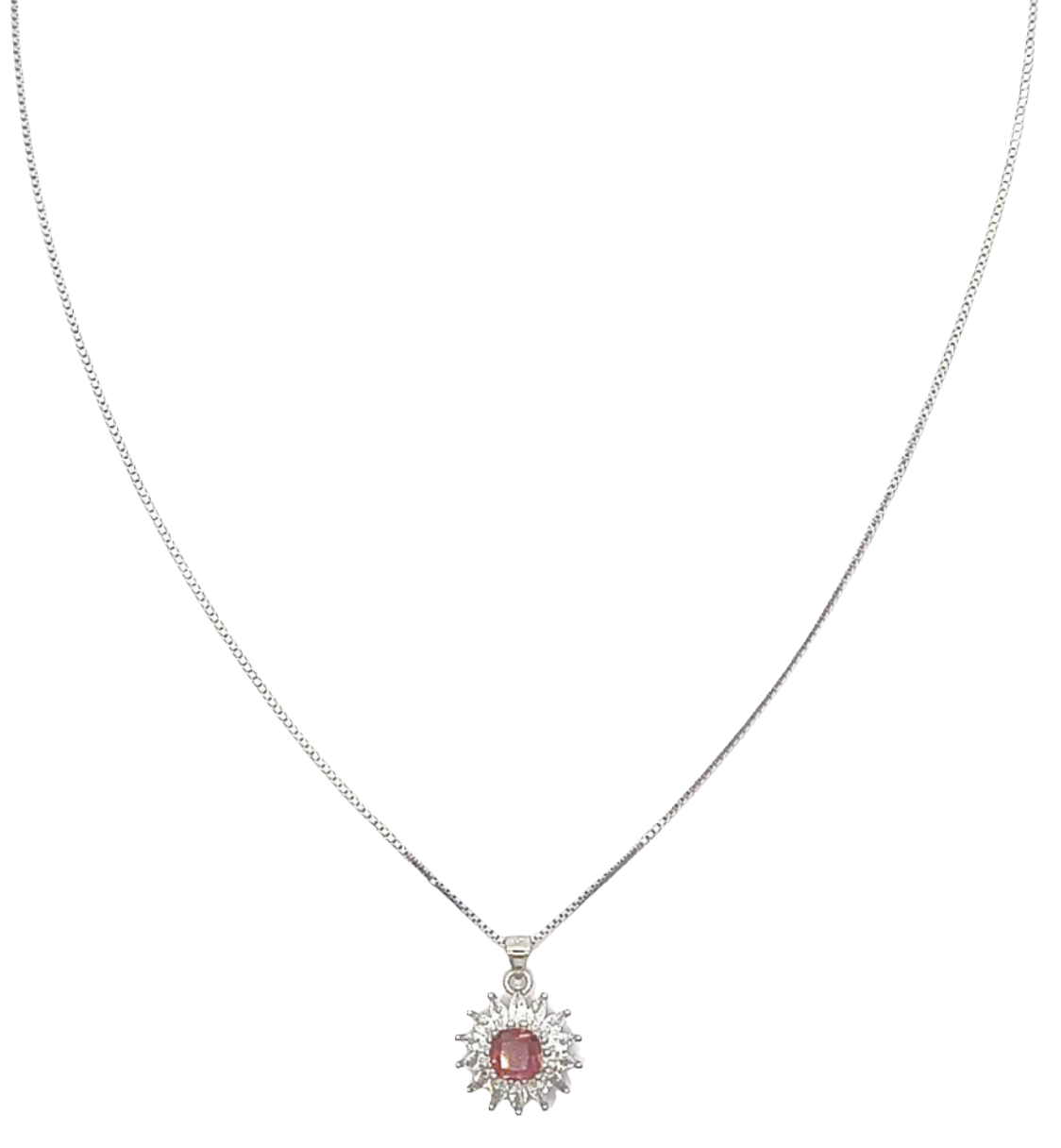 Collana Luxury Rubin Argento 925