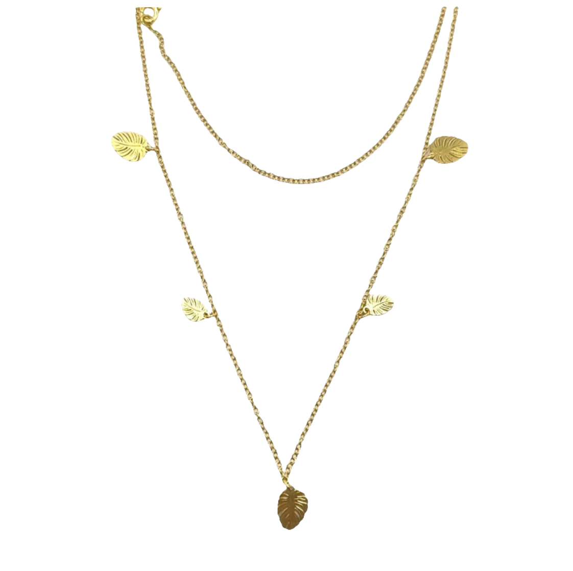 Collana Leaf Argento 925