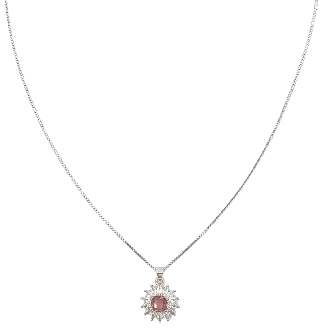 Collana Luxury Rubin Argento 925