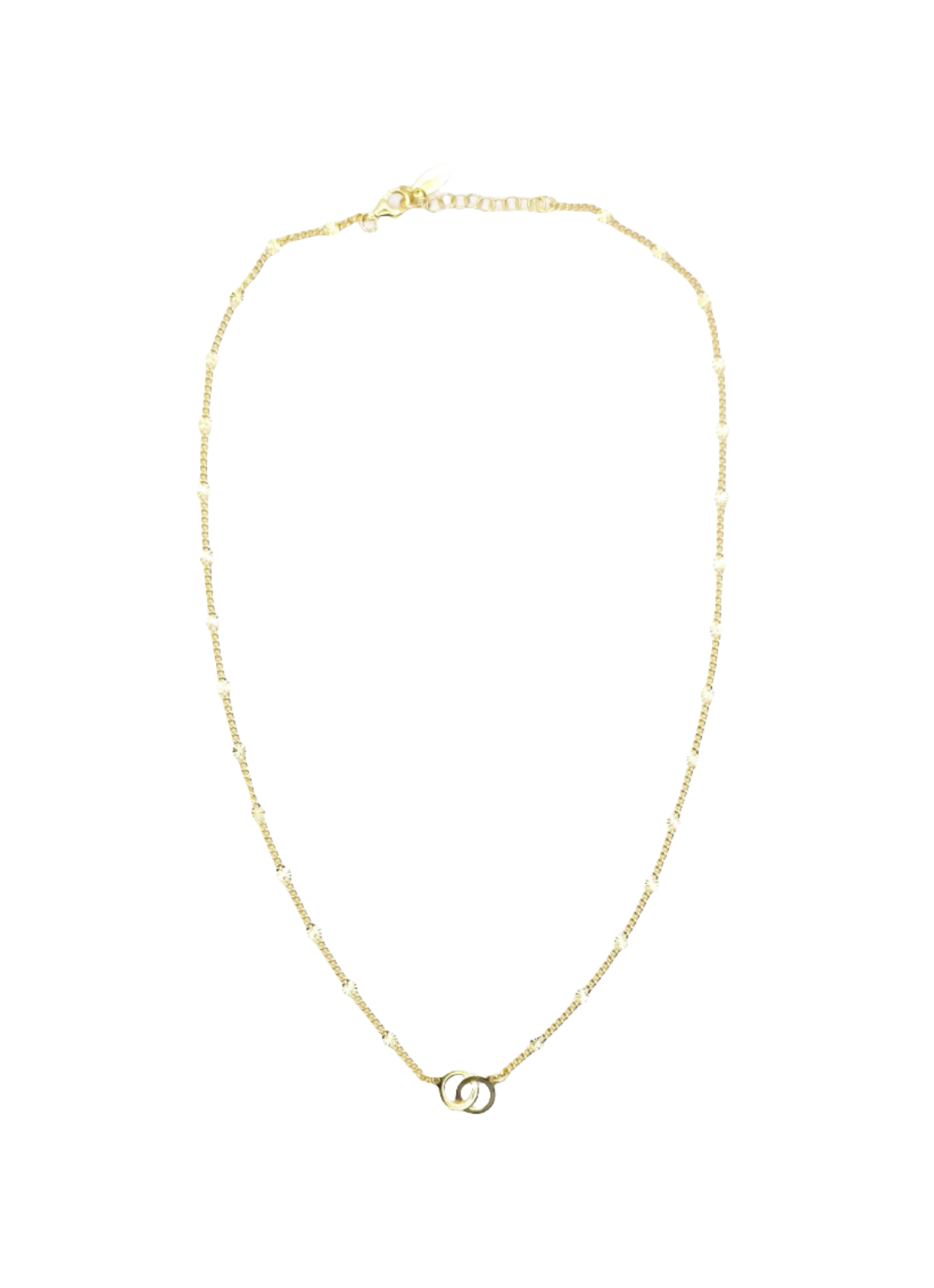 Collana con anelli argento 925