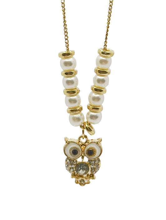 Collana gufetto portafortuna