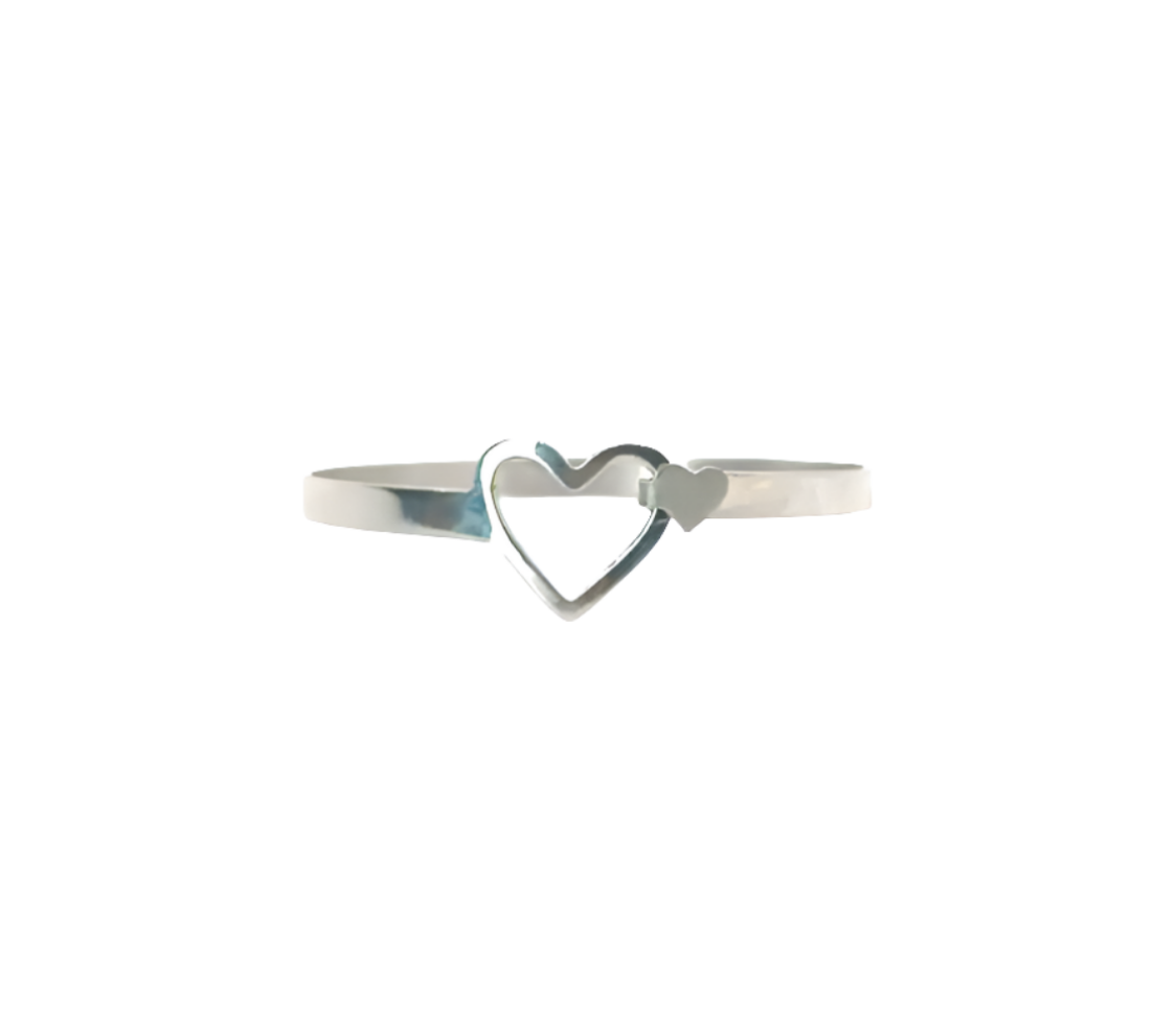 Bracciale cuore Argento 925
