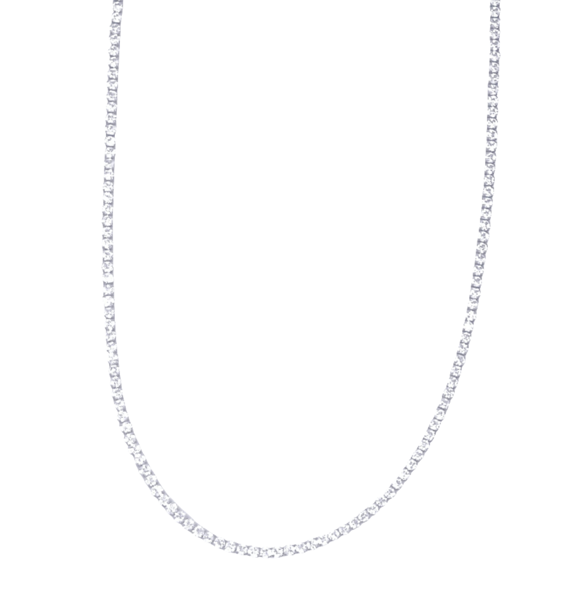 Collana Tennis Argento 925