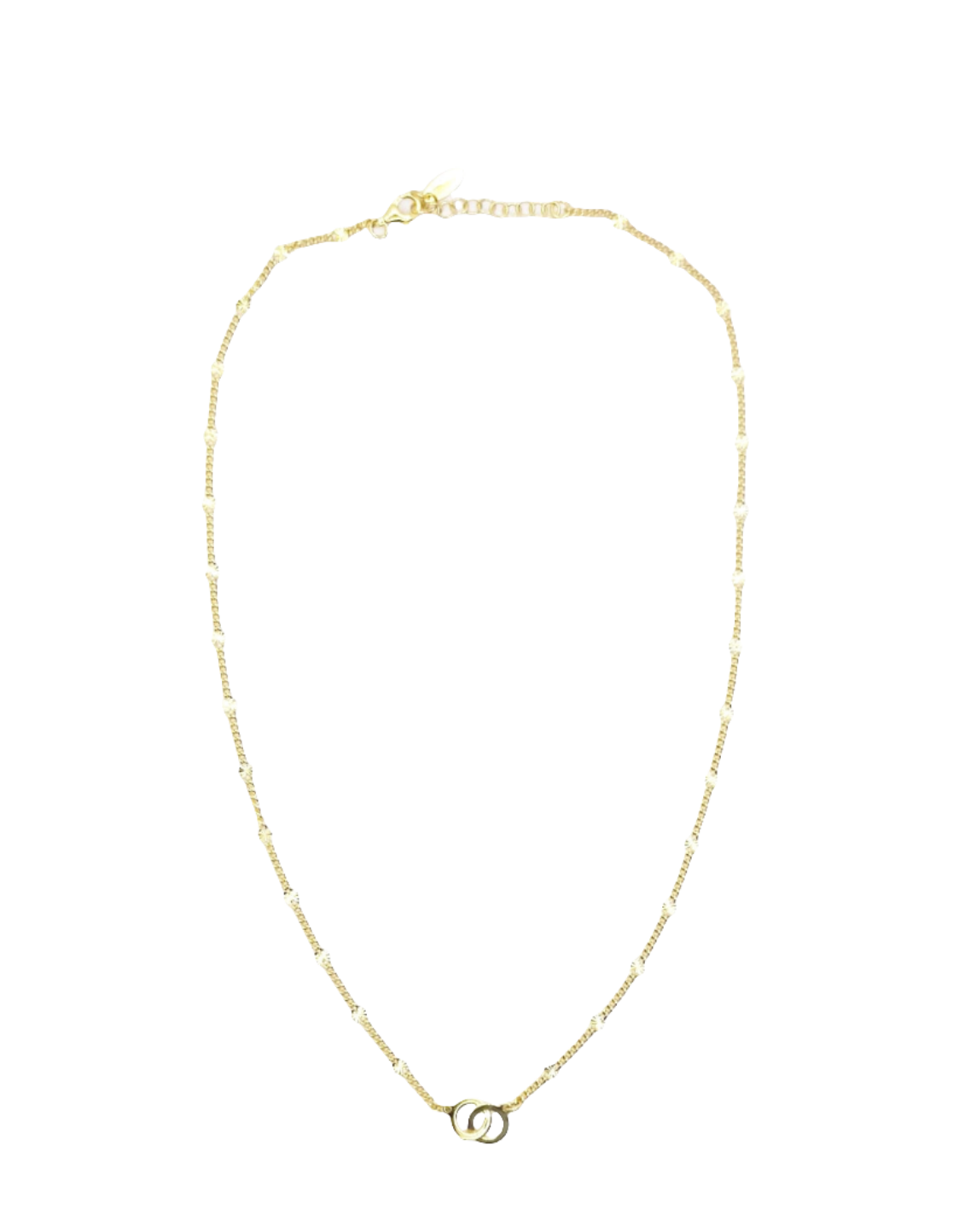 Collana con anelli argento 925