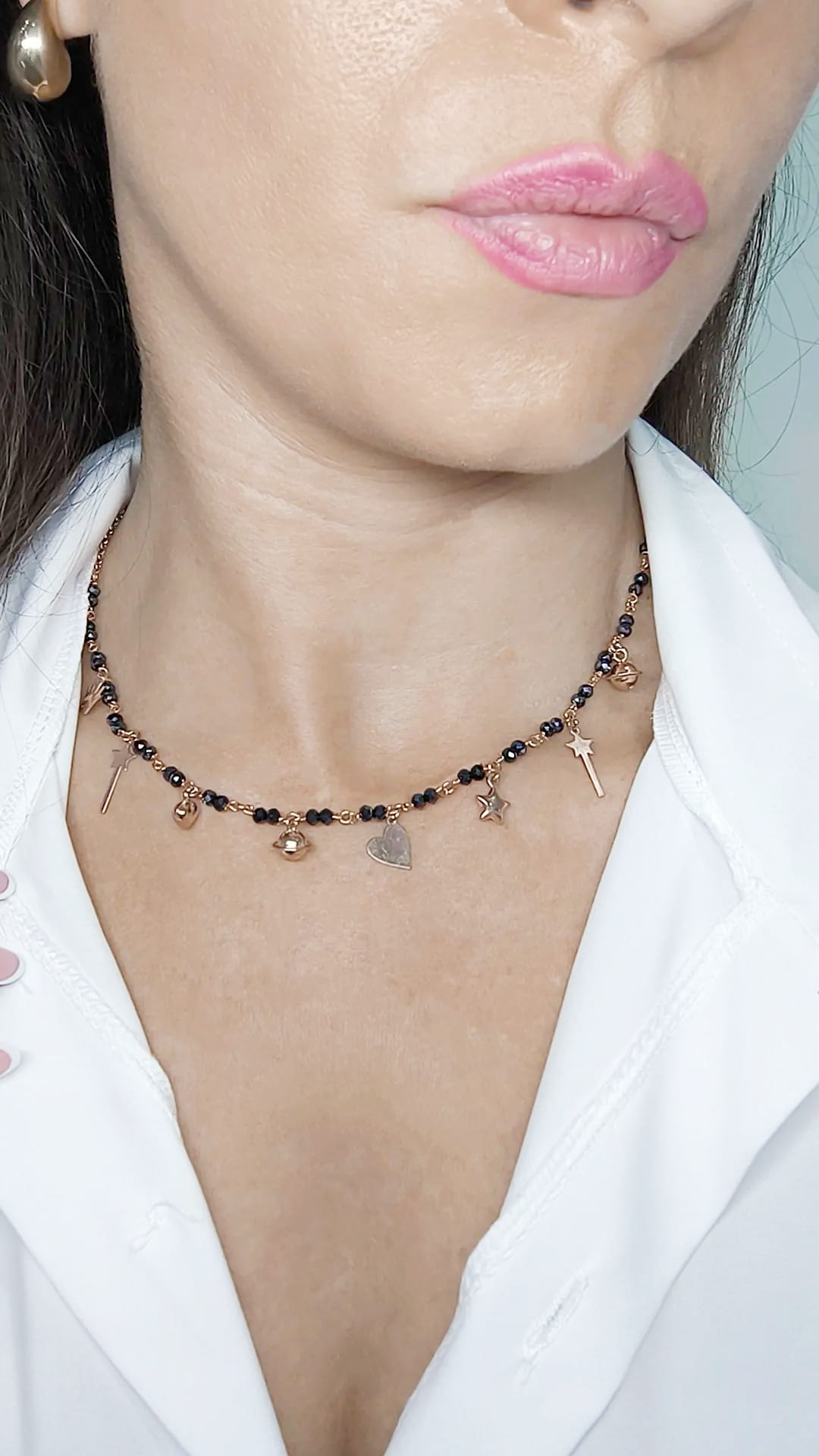 Collana Fantasia Argento 925