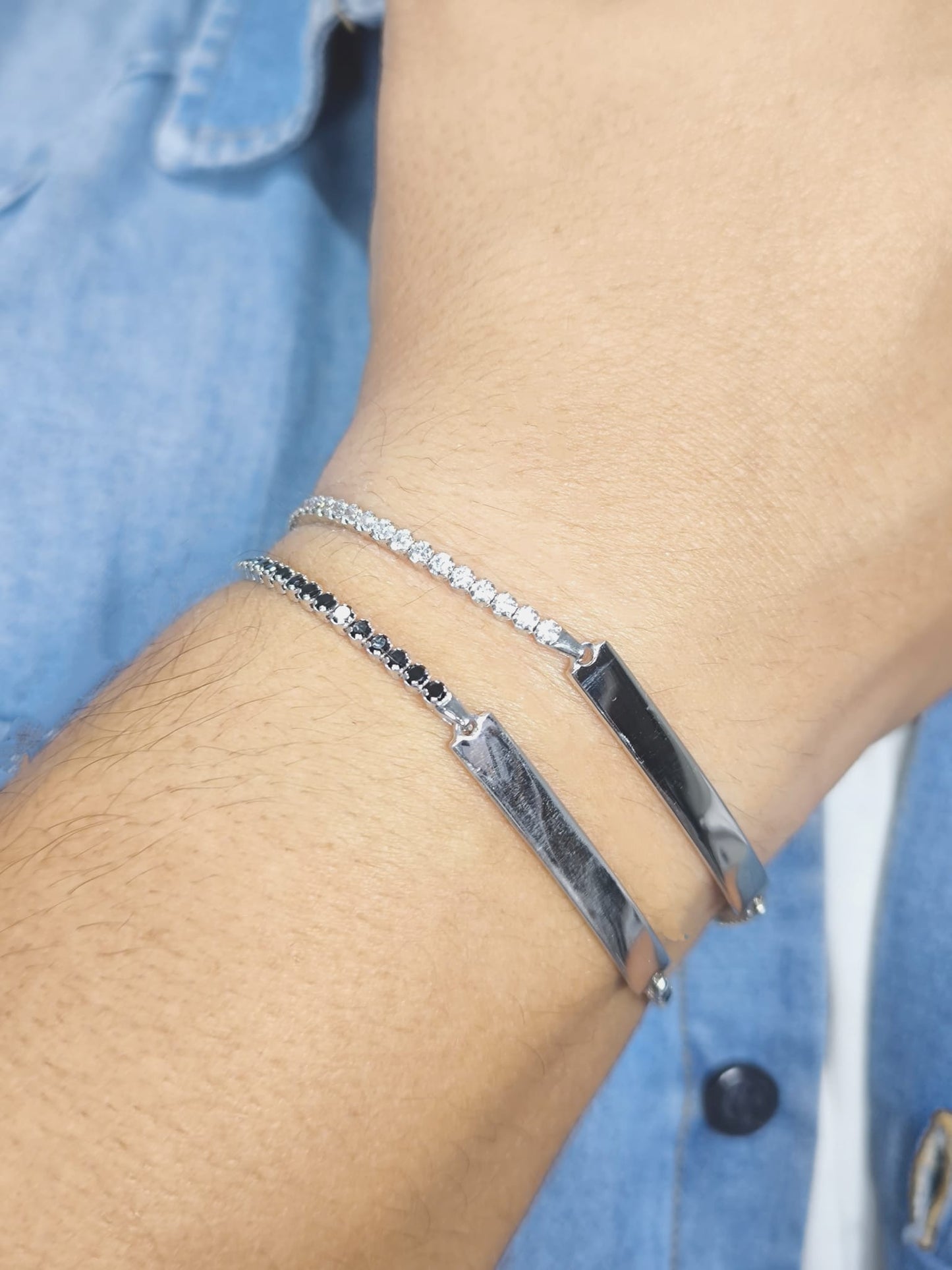 Bracciale tennis carlos Argento 925