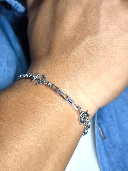 Bracciale Mare Nautica Argento 925