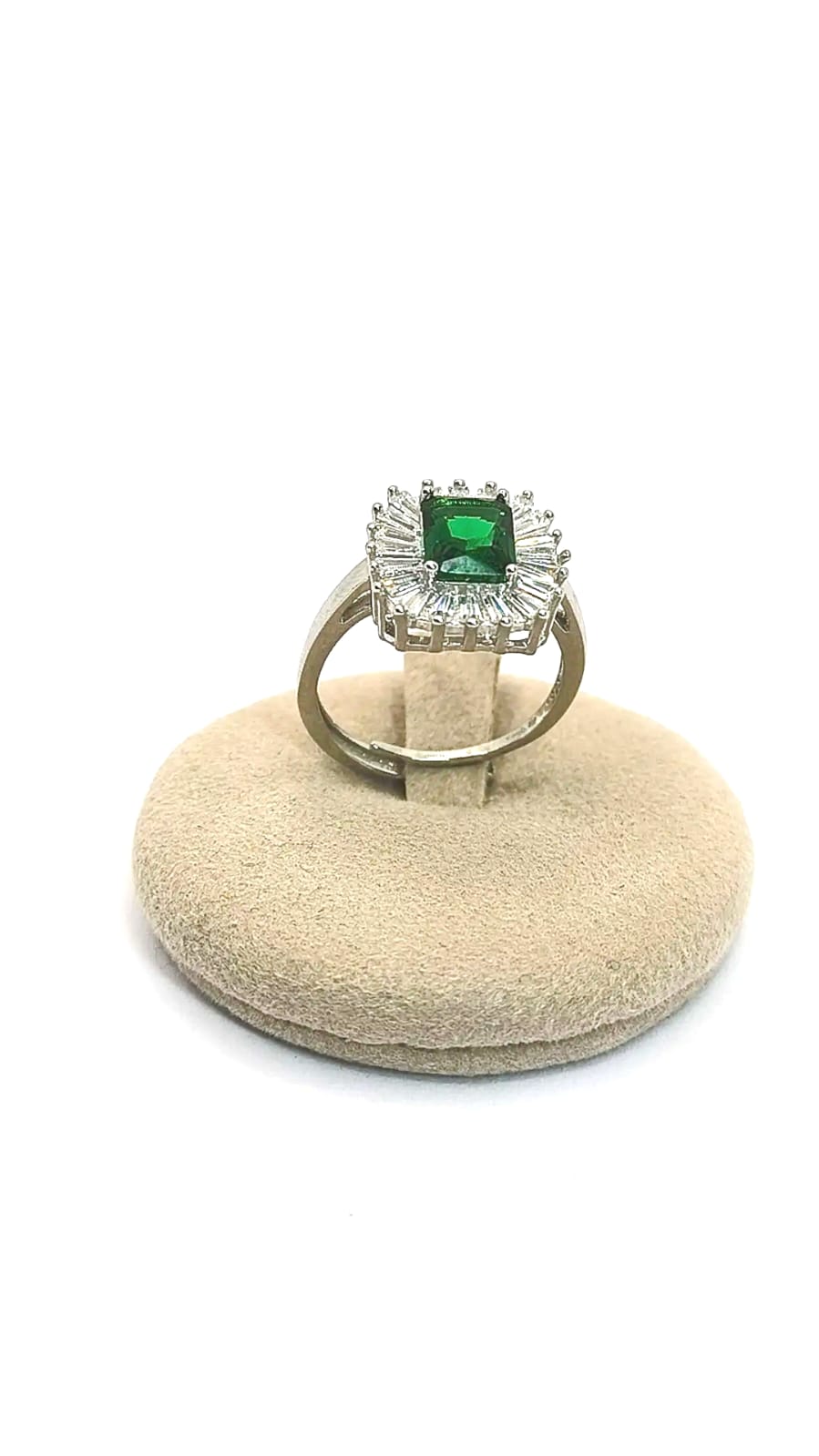 Anello Luxury Smerald Argento 925