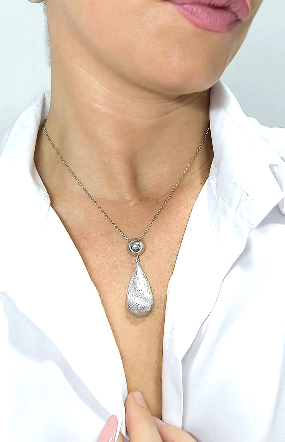 Set - Collana e orecchini Silver Drop Argento 925