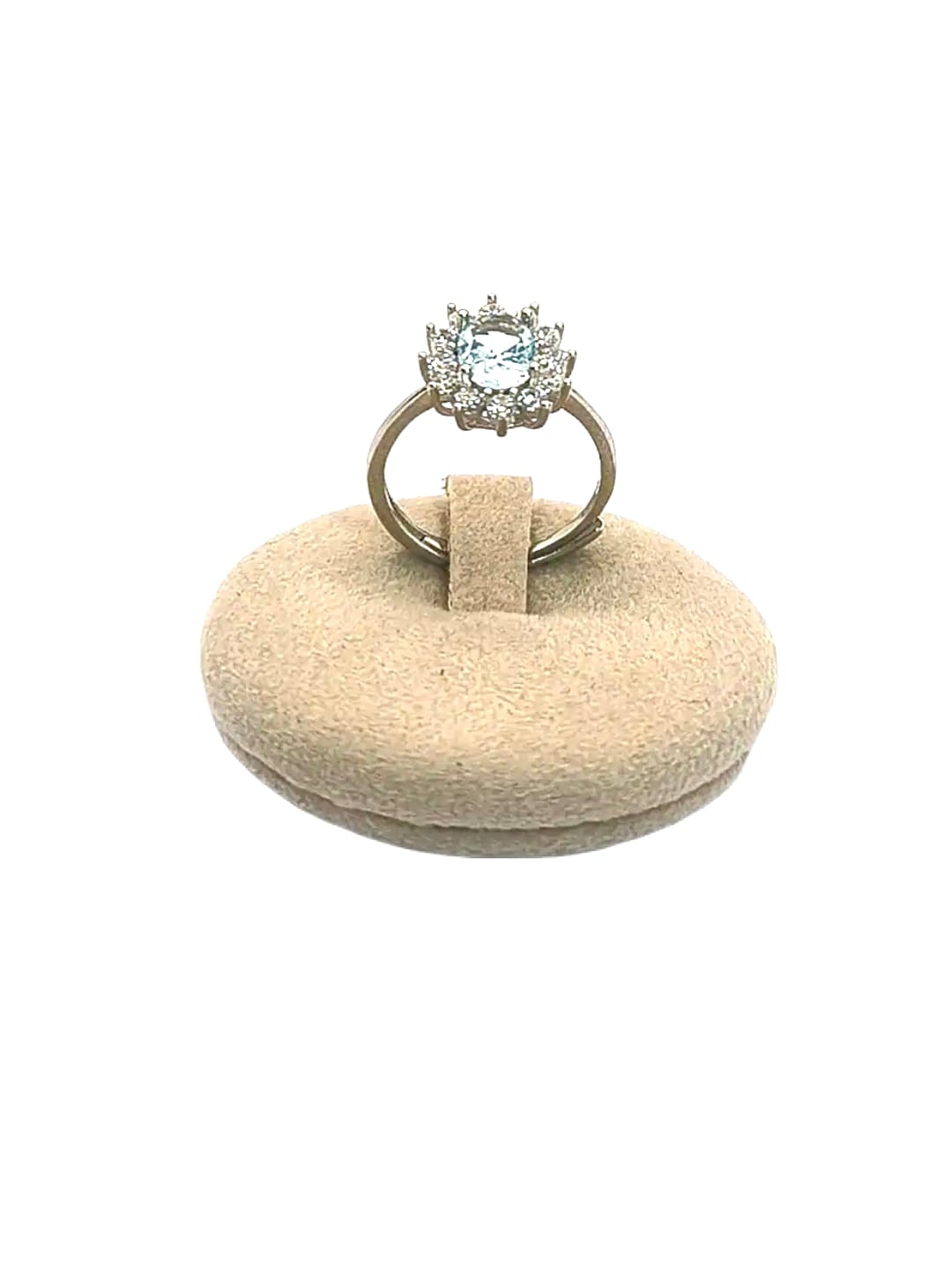 Anello Luxury Milky Argento 925