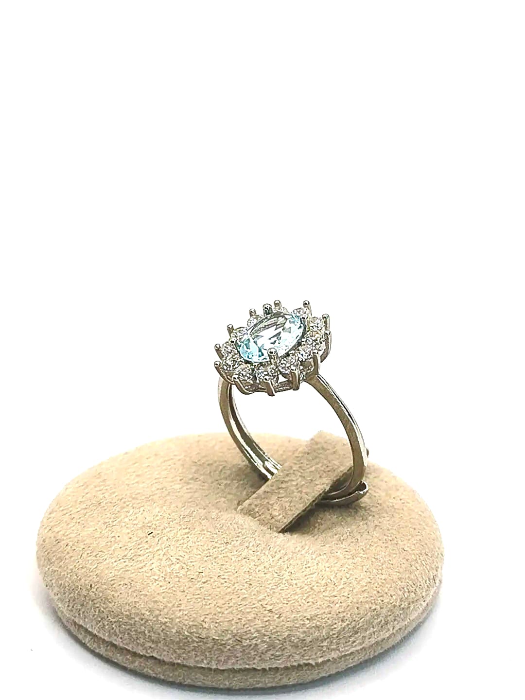 Anello Luxury Milky Argento 925