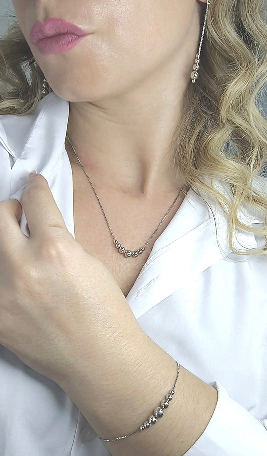 Set - Malibù Argento 925