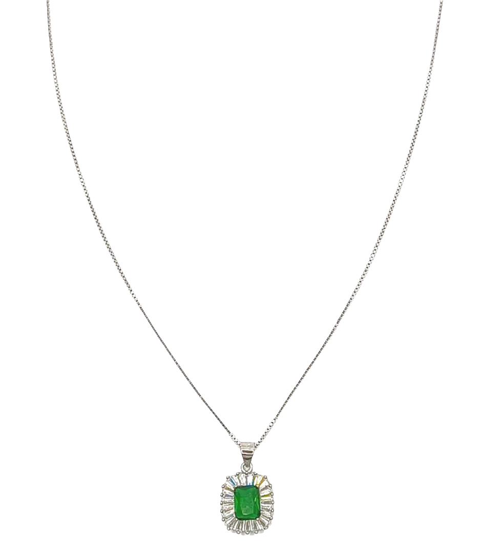 Collana Luxury Smerald Argento 925