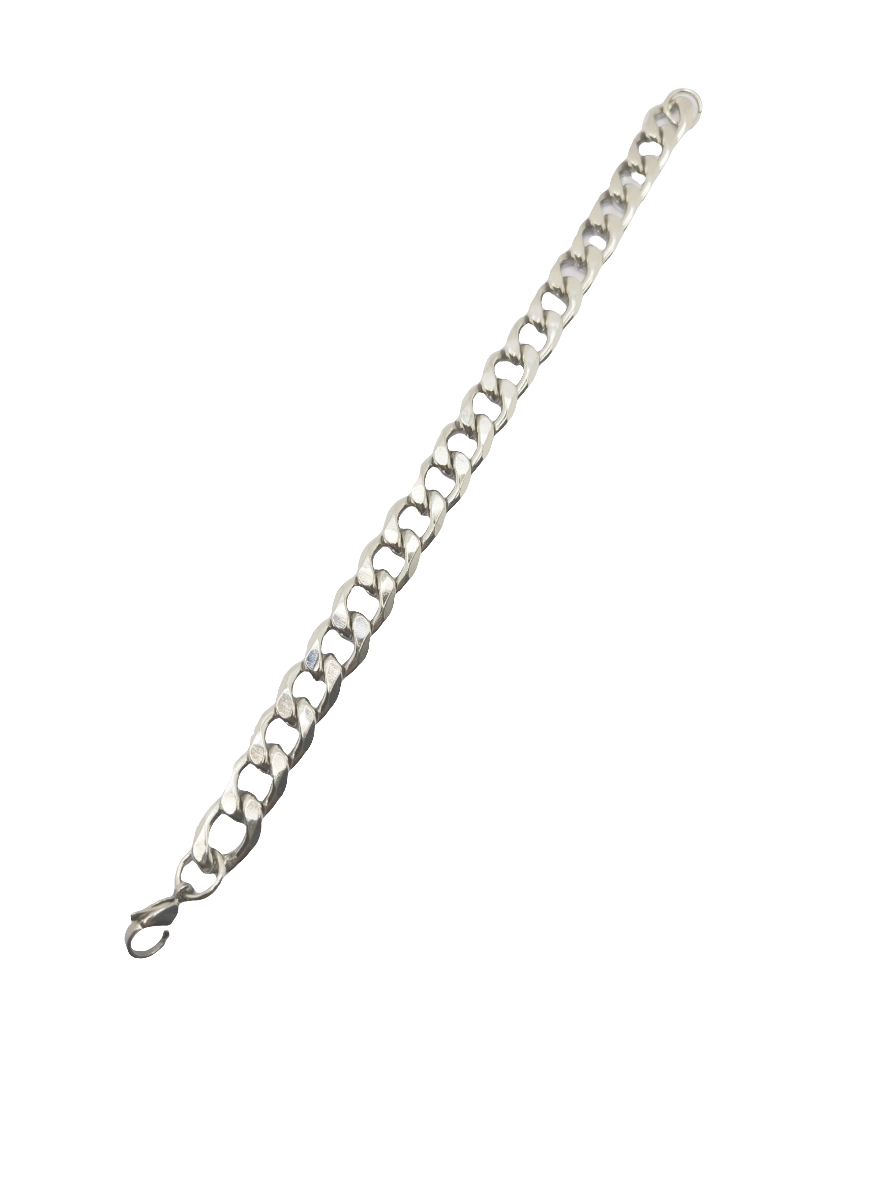 Bracciale Cuban Groumet Acciaio