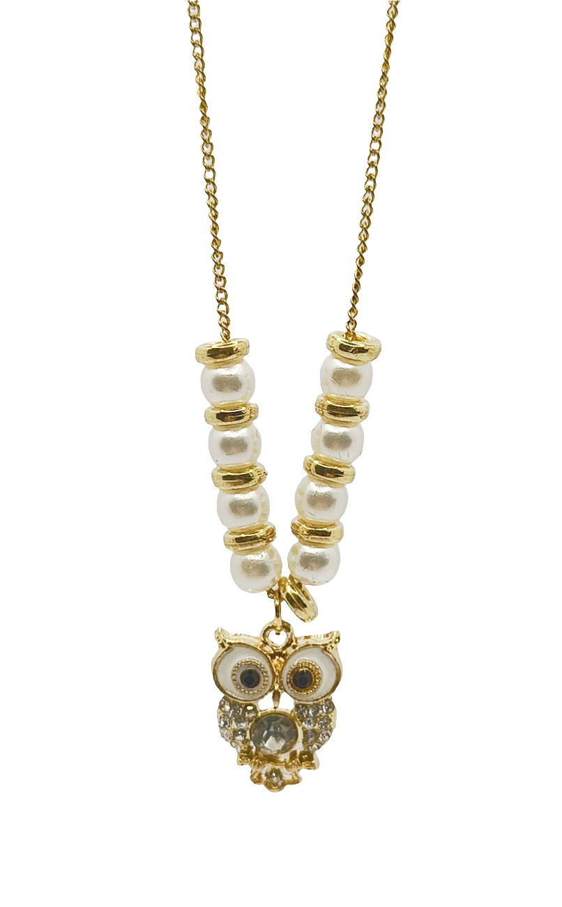Collana gufetto portafortuna