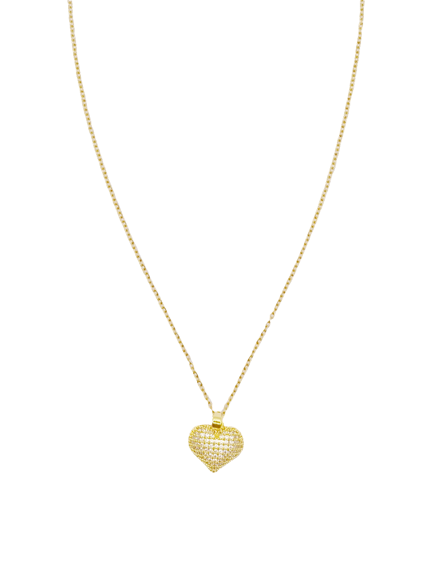Collana Cuore small acciaio