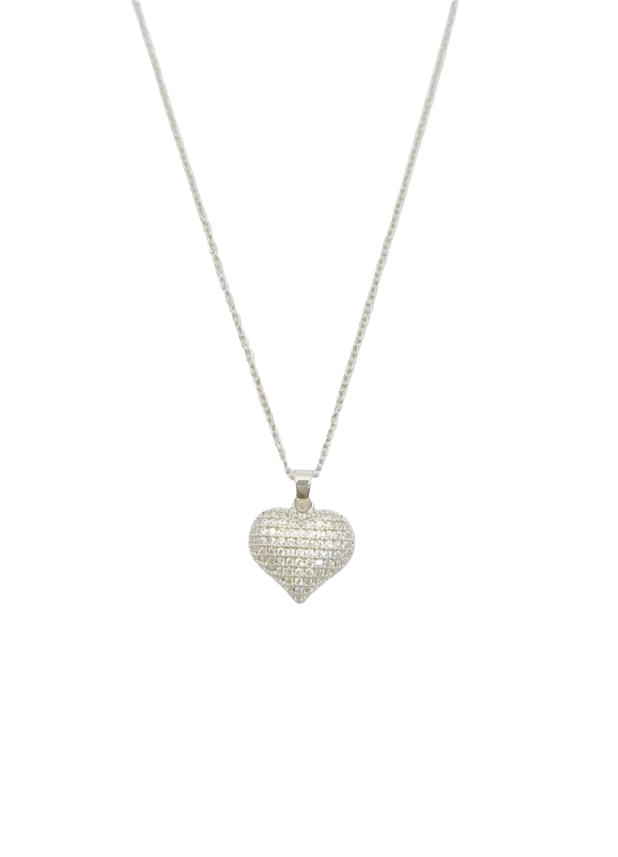 Collana Cuore small acciaio