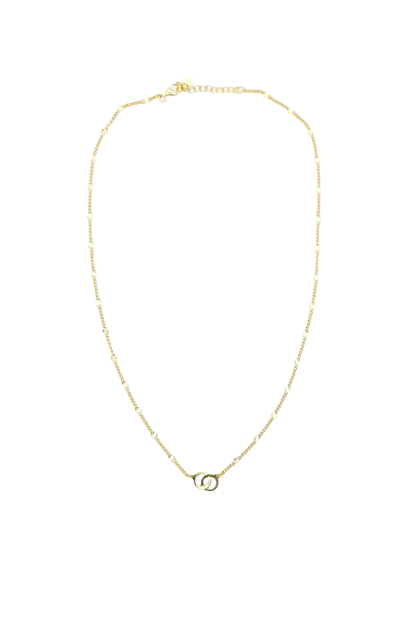 Collana con anelli argento 925