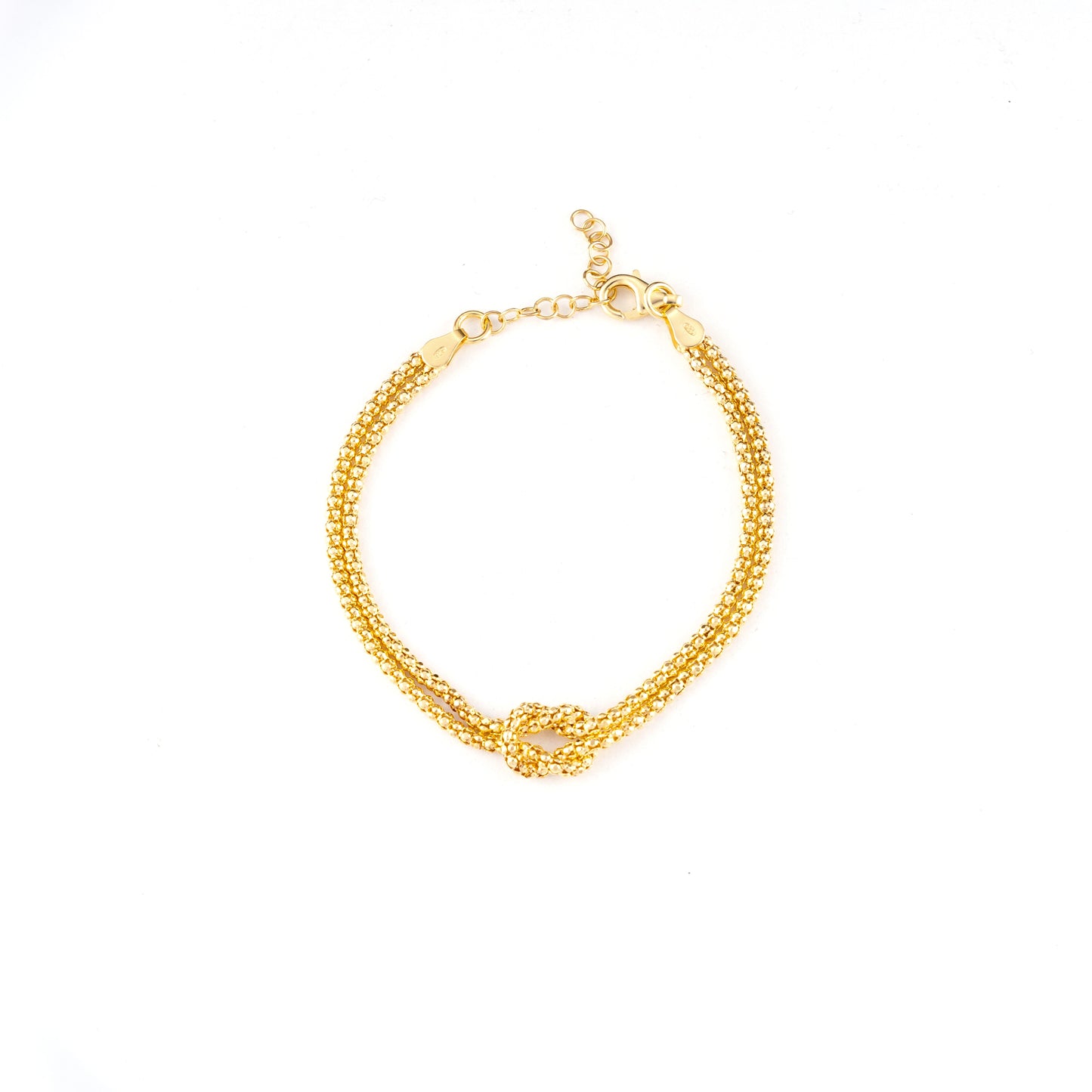 Bracciale Nodo a due fili Argento 925