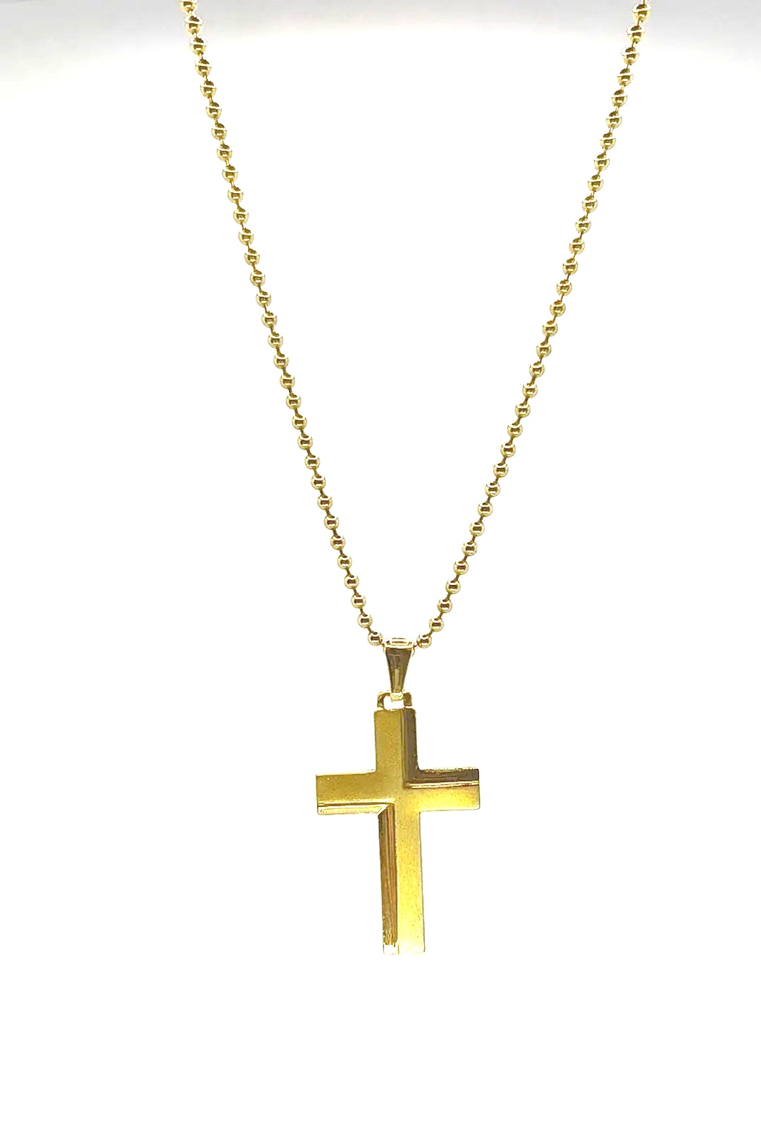 Collana con croce Uomo argento 925
