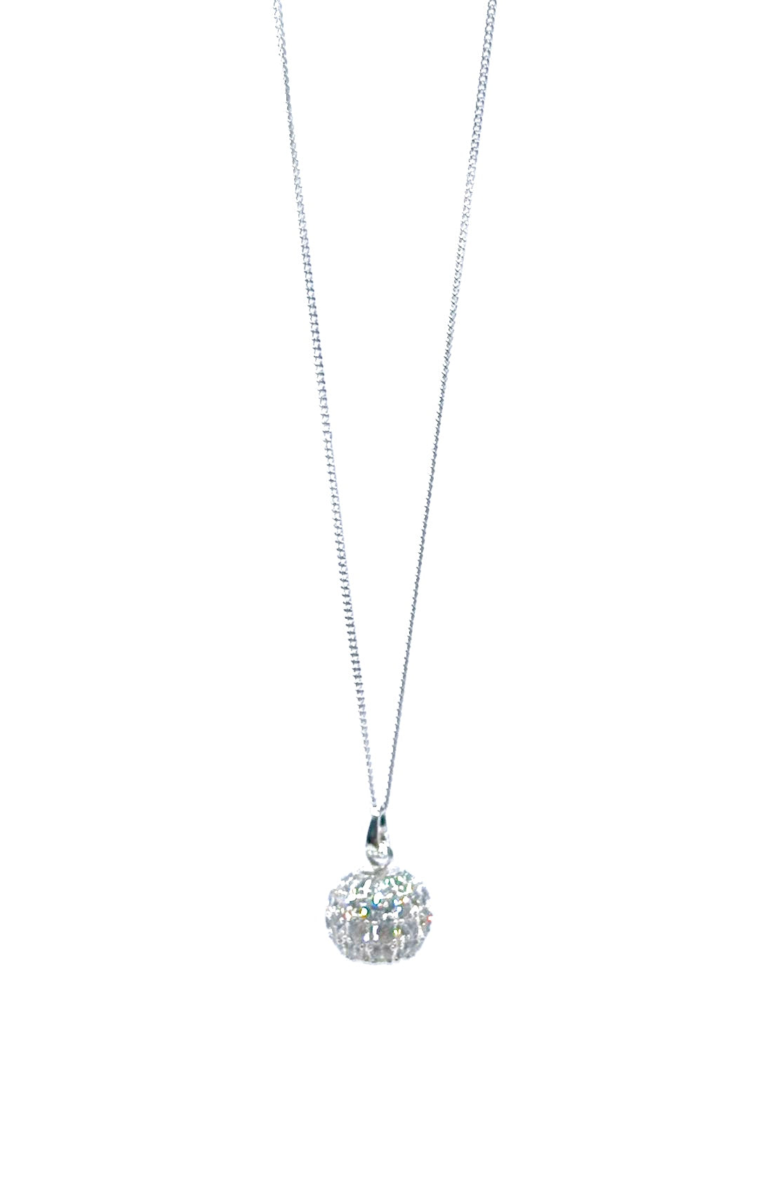 Collana igloo zirconato Acciaio