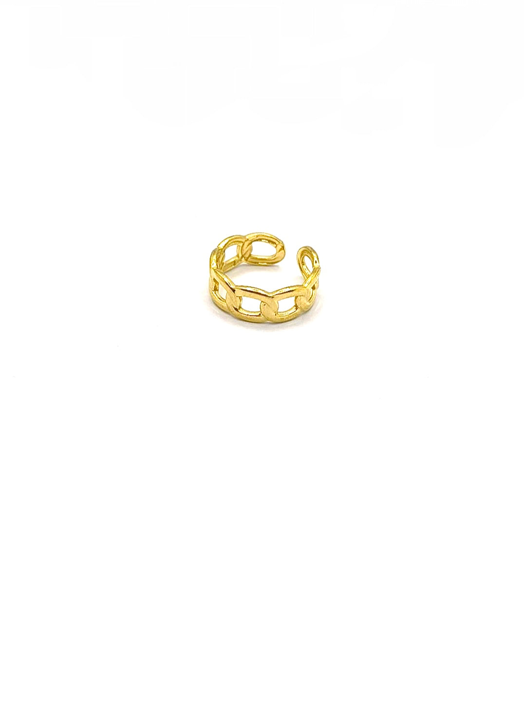 Anello Cubano acciaio