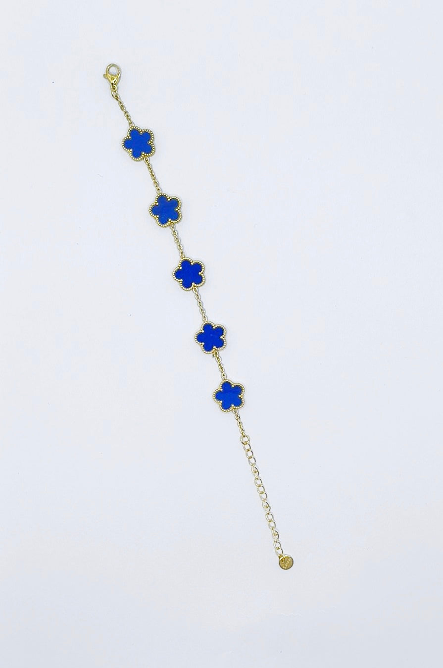 Bracciale Quadrifoglio. acciaio