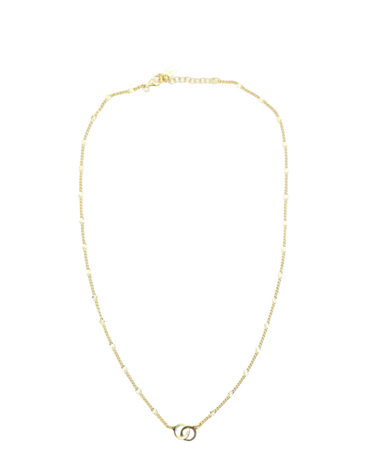 Collana con anelli argento 925