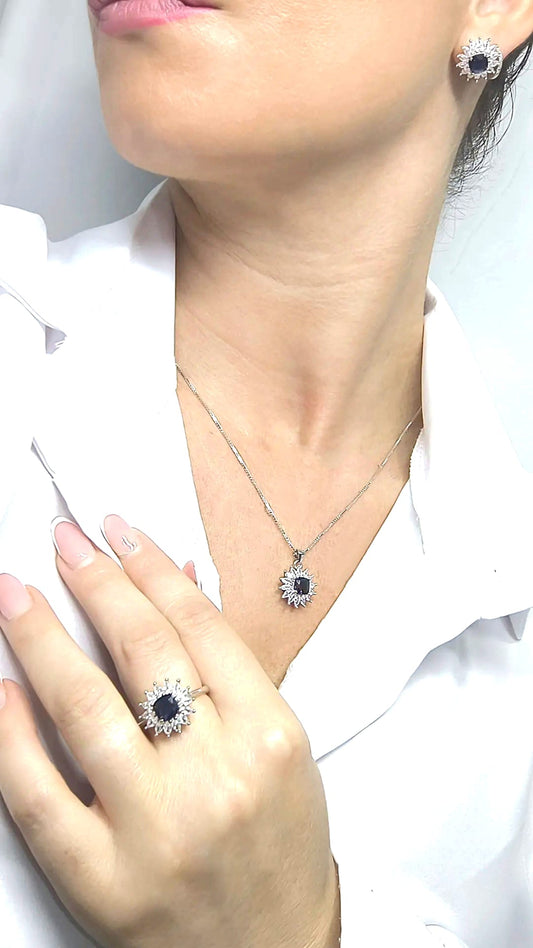 Set - Luxury Zaphir Argento 925