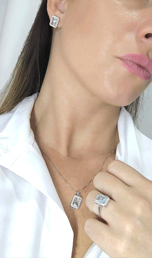 Set - Luxury Marin Argento 925