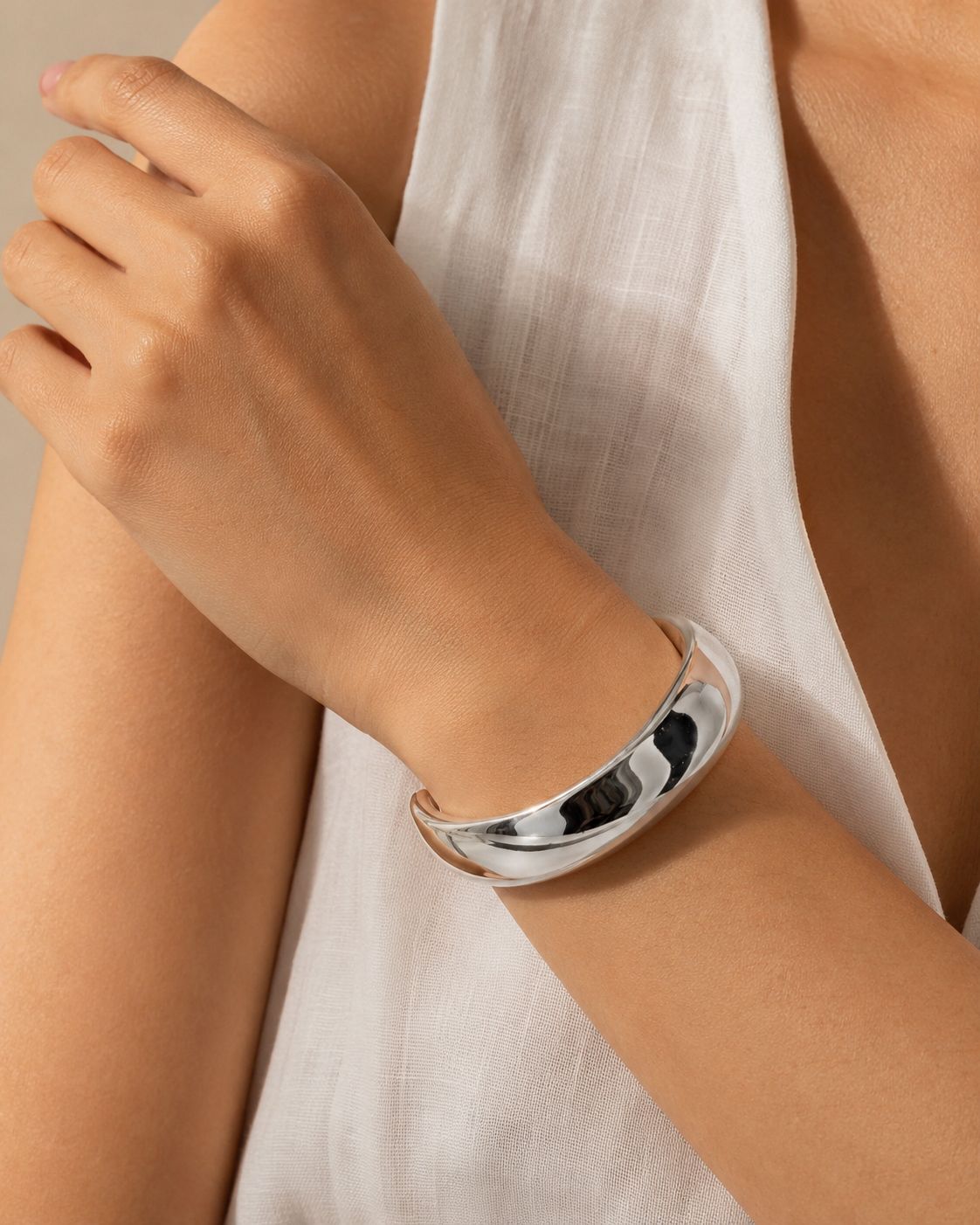 Bracciale rigido acciaio