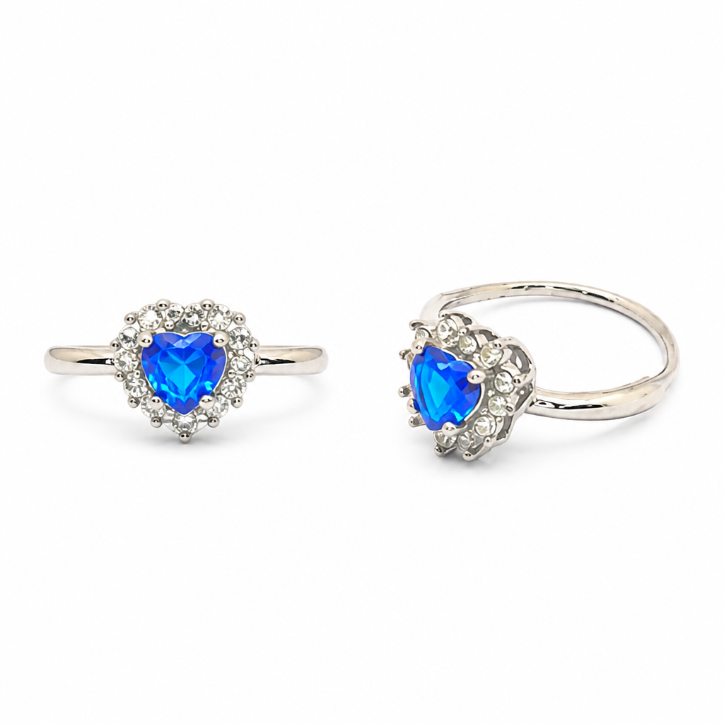 Anello cuore prezioso
