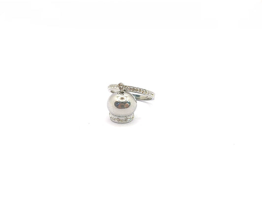 Anello campanella grande zirconato