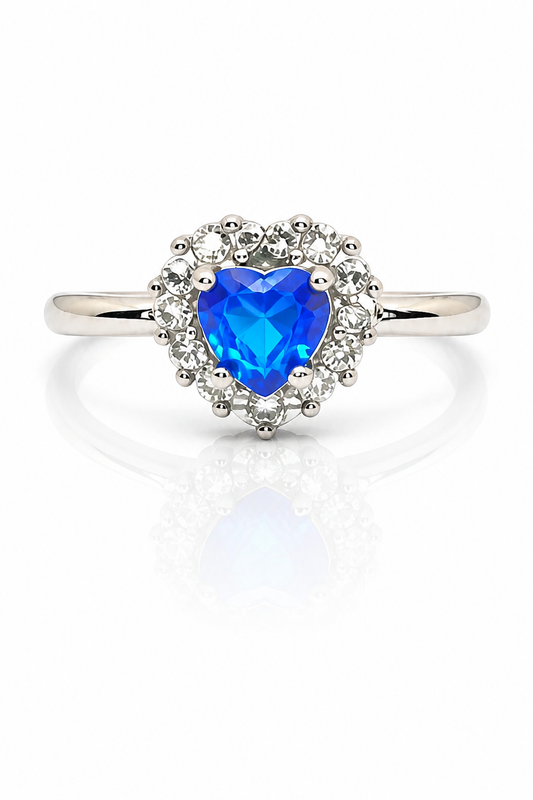 Anello cuore prezioso