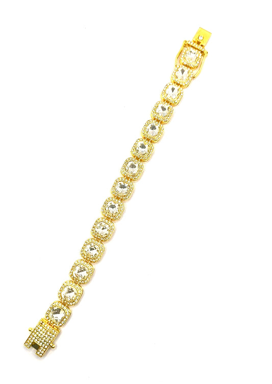 Bracciale Vip Gold con pietre