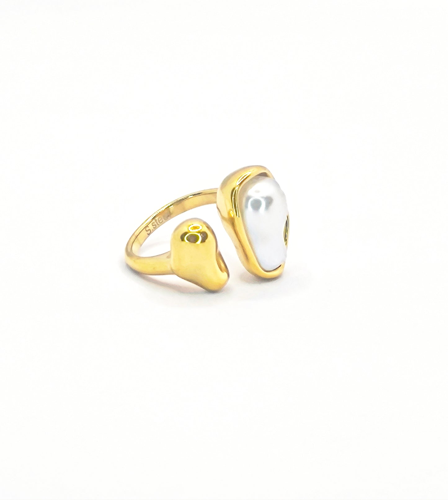 Anello donna mediterraneo acciaio
