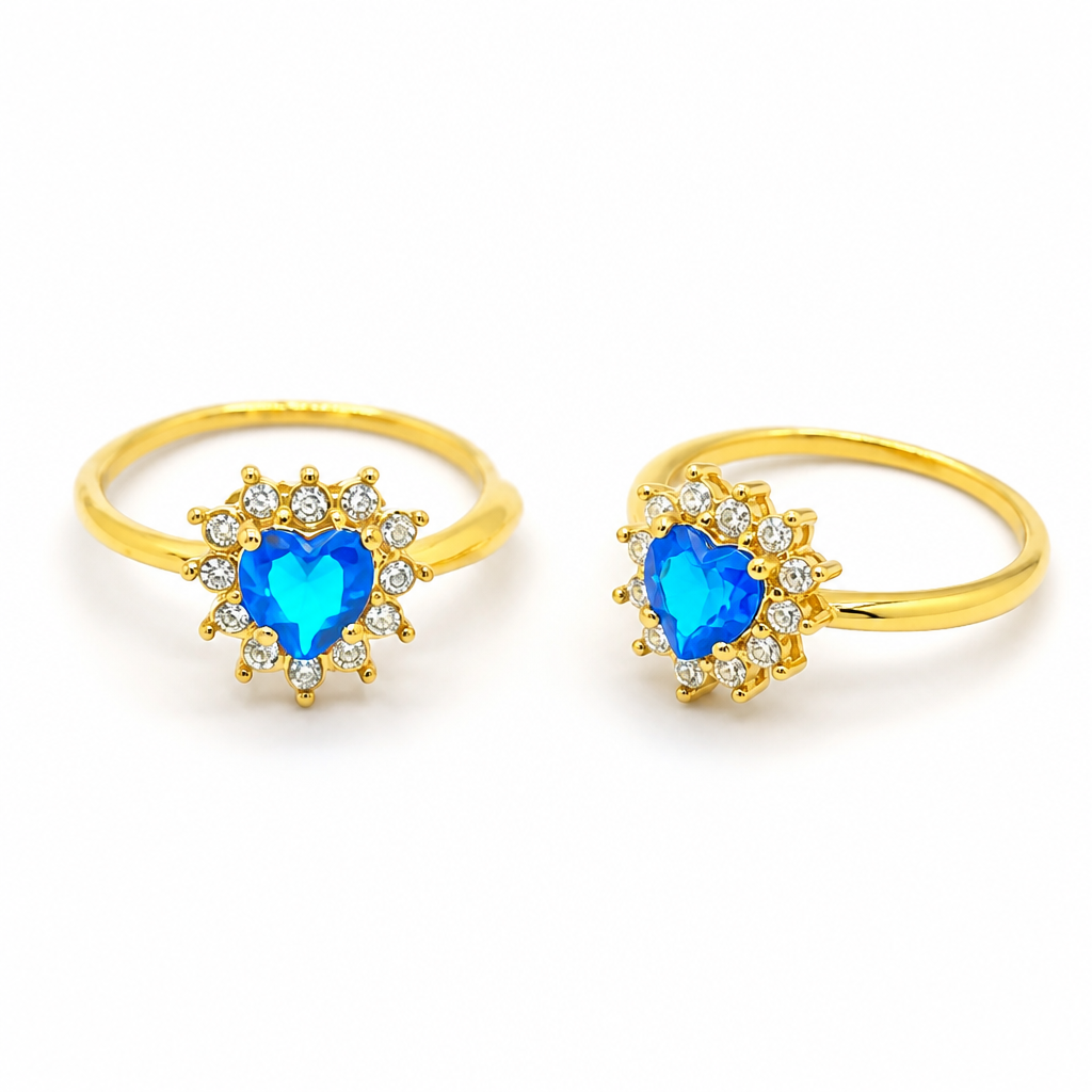 Anello cuore prezioso