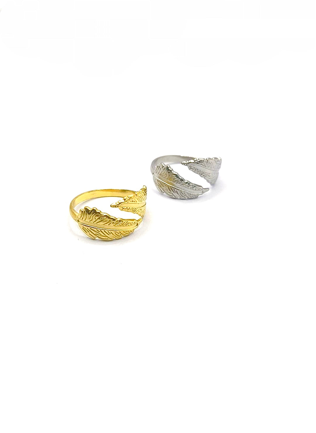 Anello piuma acciaio