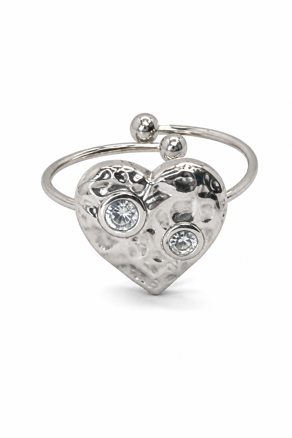 Cuore di Metallo Martellato
